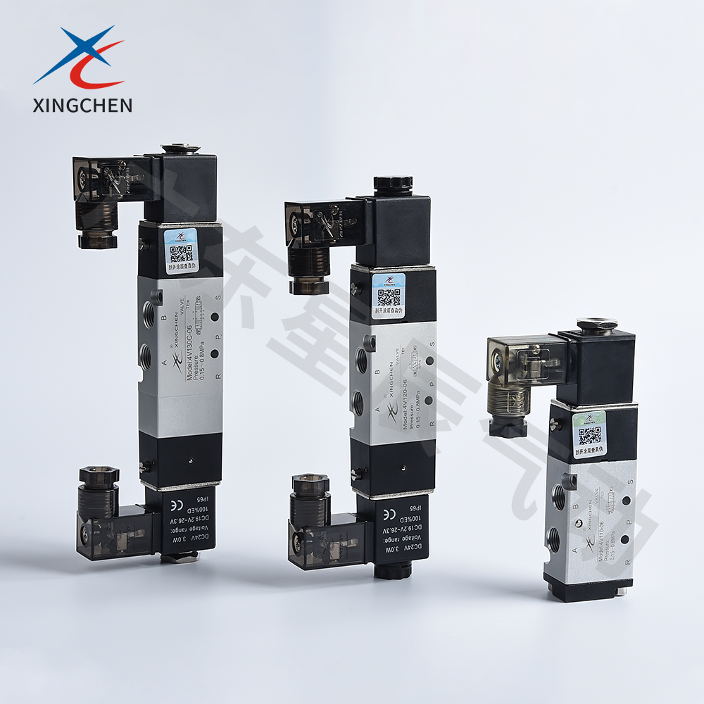 電磁閥(五口二位、五口三位)4V100系列